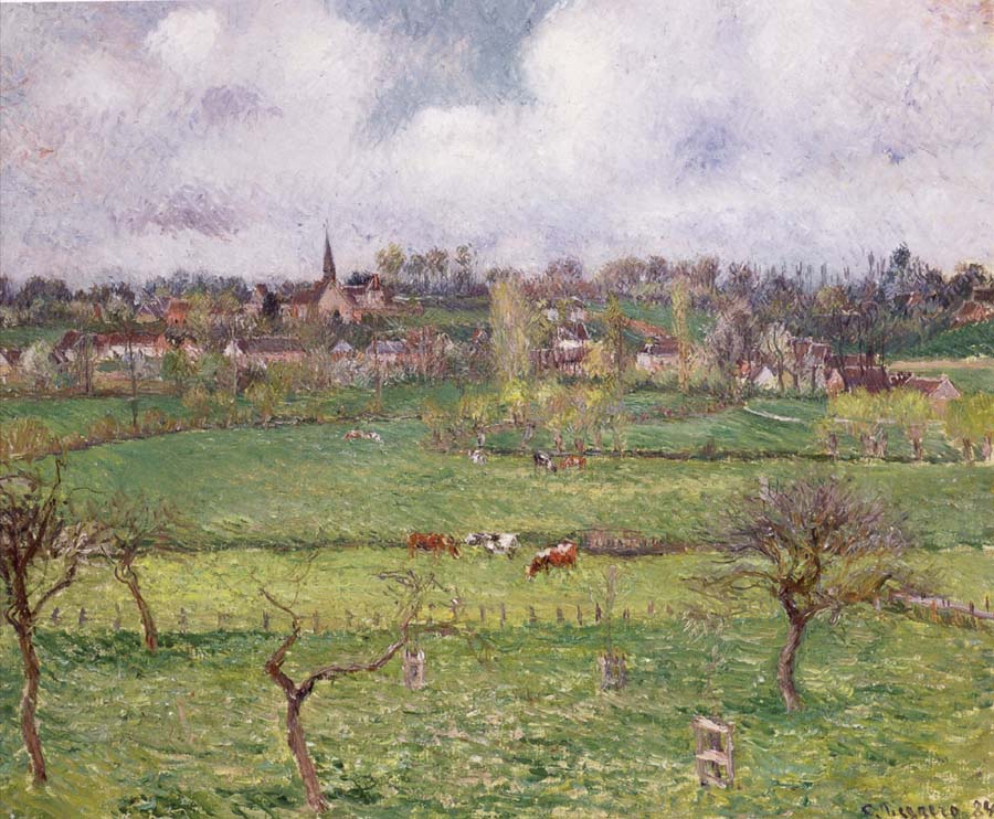 Camille Pissarro View of Bazincourt